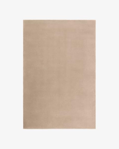 Handwoven Sand Wool Rug